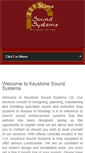 Mobile Screenshot of keystonesoundsystems.co.uk